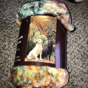 Lab Throw Blanket Brand New